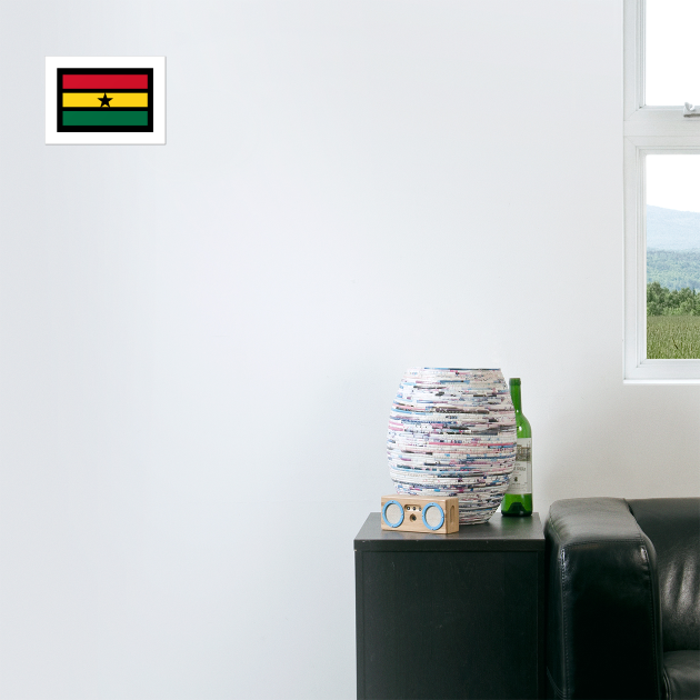 Ghana Flag by Historia